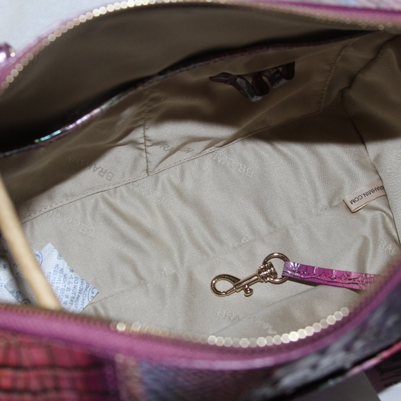NWT Brahmin Stacy Satchel Crossbody Shoulder Bag Magical Mini Melbourne - Picture 7 of 8